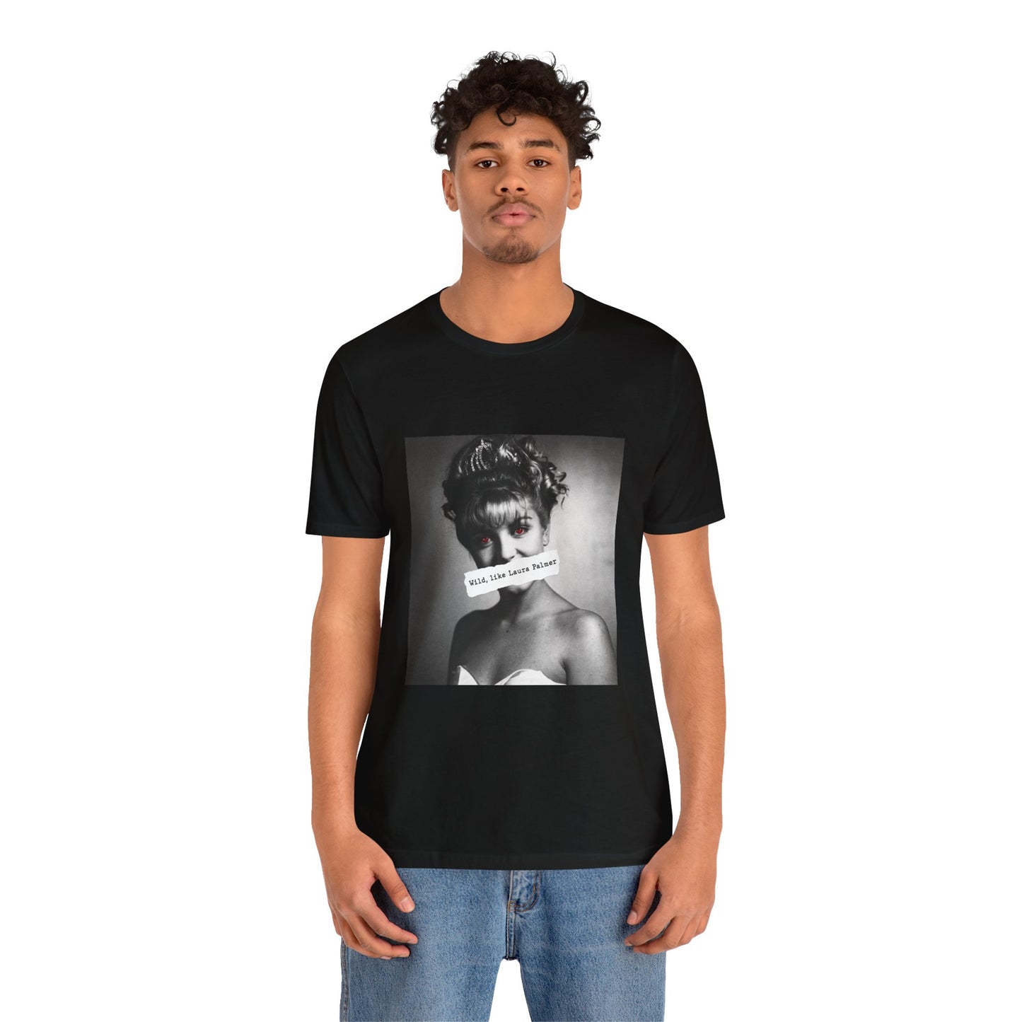 Horror Press Wild Like Laura Palmer T-Shirt - Laura Palmer - David Lynch Fan - Twin Peaks Fan Merch - Horror Movie Fan T-Shirt - Horror Press Merch - Gift for Horror Movie Fans - Scary Movie Lover Tshirt