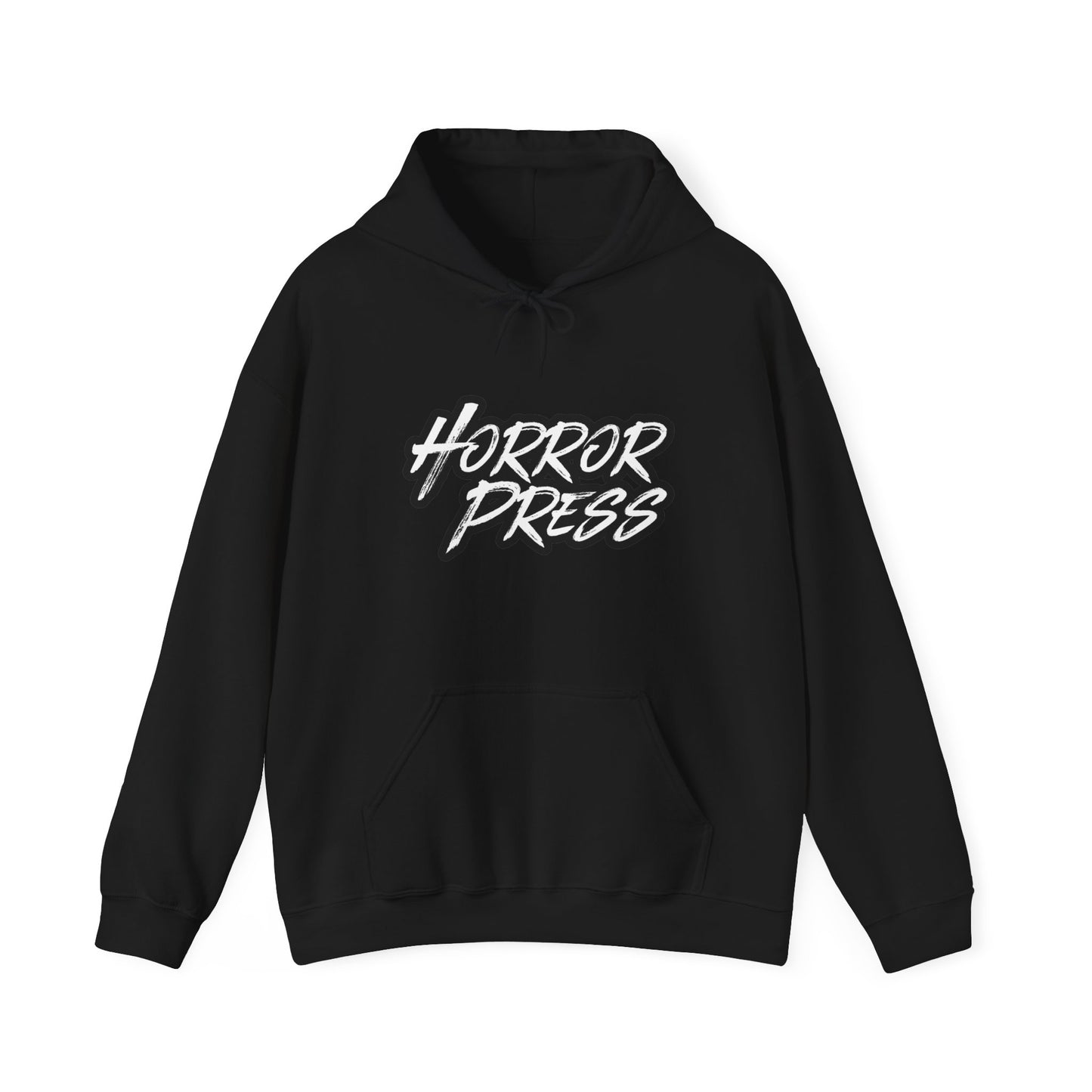 Official Horror Press Hoodie - Unisex Black Hooded Sweatshirt - Horror Press Hoodie for Men - Horror Press Hoodie for Women - Horror Fan Gift